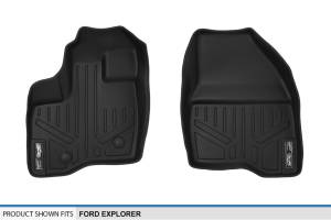 Maxliner USA - MAXLINER Custom Fit Floor Mats 1st Row Liner Set Black for 2011-2014 Ford Explorer - All Models - Image 4