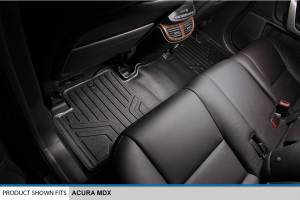 Maxliner USA - MAXLINER Custom Fit Floor Mats 2 Row Liner Set Black for 2007-2013 Acura MDX - All Models - Image 4