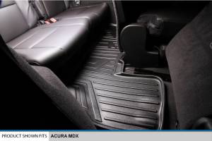 Maxliner USA - MAXLINER Custom Fit Floor Mats 3 Rows and Cargo Liner Behind 2nd Row Set Black for 2007-2013 Acura MDX - Image 5