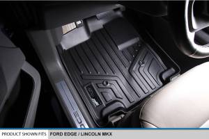 Maxliner USA - MAXLINER Custom Fit Floor Mats 1st Row Liner Set Black for 2007-2010 Ford Edge / Lincoln MKX - Image 2