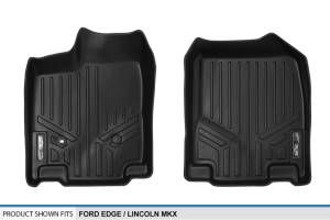 Maxliner USA - MAXLINER Custom Fit Floor Mats 1st Row Liner Set Black for 2007-2010 Ford Edge / Lincoln MKX - Image 4