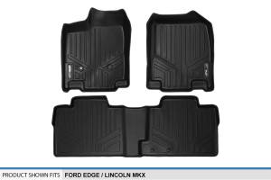 Maxliner USA - MAXLINER Custom Fit Floor Mats 2 Row Liner Set Black for 2007-2010 Ford Edge / Lincoln MKX - Image 5