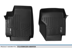 Maxliner USA - MAXLINER Custom Fit Floor Mats 1st Row Liner Set Black for 2011-2014 Volkswagen Amarok - All Models - Image 4