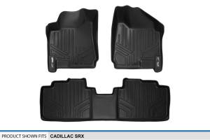 Maxliner USA - MAXLINER Custom Fit Floor Mats 2 Row Liner Set Black for 2010-2016 Cadillac SRX - All Models - Image 5