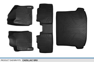 Maxliner USA - MAXLINER Custom Fit Floor Mats 2 Rows and Cargo Liner Set Black for 2010-2016 Cadillac SRX - All Models - Image 6