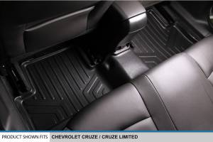 Maxliner USA - MAXLINER Custom Fit Floor Mats 2 Row Liner Set Black for 2011-2015 Chevrolet Cruze / 2016 Cruze Limited - Image 4