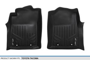 Maxliner USA - MAXLINER Custom Fit Floor Mats 1st Row Liner Set Black for 2012-2015 Toyota Tacoma - Image 4