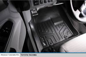 Maxliner USA - MAXLINER Custom Fit Floor Mats 2 Row Liner Set Black for 2012-2015 Toyota Tacoma Double Cab - Image 2