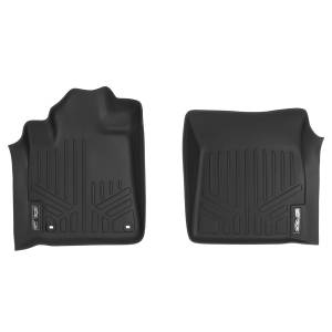 MAXLINER Custom Fit Floor Mats 1st Row Liner Set Black for 2012-2019 Toyota Tundra and Sequoia