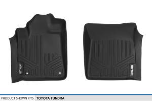 Maxliner USA - MAXLINER Custom Fit Floor Mats 1st Row Liner Set Black for 2012-2019 Toyota Tundra and Sequoia - Image 4