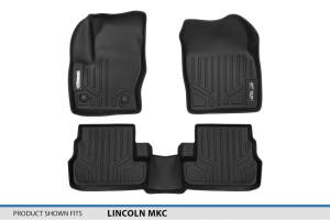 Maxliner USA - MAXLINER Custom Fit Floor Mats 2 Row Liner Set Black for 2015-2016 Lincoln MKC - Image 5