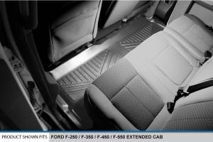 Maxliner USA - MAXLINER Floor Mats 2 Row Liner Set Black for 2012-2016 Ford F-250/F-350 Super Duty SuperCab with Raised Drivers Side Pedal - Image 4