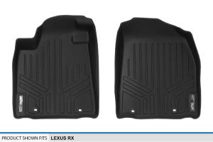 Maxliner USA - MAXLINER Custom Fit Floor Mats 1st Row Liner Set Black for 2013-2015 Lexus RX350/RX450h - Image 4