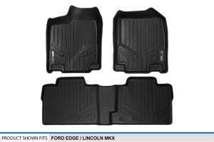 Maxliner USA - MAXLINER Custom Fit Floor Mats 2 Row Liner Set Black for 2011-2014 Ford Edge / 2011-2015 Lincoln MKX - Image 5