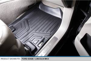 Maxliner USA - MAXLINER Custom Fit Floor Mats 2 Rows and Cargo Liner Set Black for 2011-2014 Ford Edge / 2011-2015 Lincoln MKX - Image 3