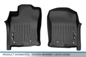 Maxliner USA - MAXLINER Custom Fit Floor Mats 1st Row Liner Set Black for 2013-2019 Toyota 4Runner / 2014-2019 Lexus GX460 - Image 4