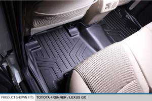 Maxliner USA - MAXLINER Floor Mats and Cargo Liner Behind 2nd Row Set Black for 2013-2019 Toyota 4Runner 7 Passenger with 3rd Row Seats - Image 4