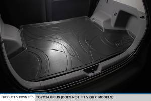 Maxliner USA - MAXLINER Custom Fit Floor Mats 2 Rows and Cargo Liner Set Black for 2012-2015 Toyota Prius (No Prius V or C Models) - Image 5