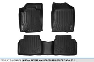 Maxliner USA - MAXLINER Custom Fit Floor Mats 2 Row Liner Set Black for 2013 Nissan Altima (Manufactured Before Nov. 2012) - Image 5