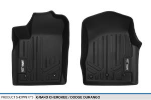Maxliner USA - MAXLINER Floor Mats 1st Row Liner Set Black for 2013-2016 Grand Cherokee or Dodge Durango with First Row Dual Floor Hooks - Image 4