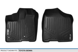 Maxliner USA - MAXLINER Custom Fit Floor Mats 1st Row Liner Set Black for 2013-2020 Toyota Sienna - All Models - Image 4