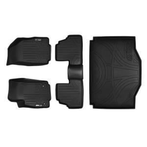 MAXLINER Custom Fit Floor Mats 2 Rows and Cargo Liner Set Black for 2013-2019 Buick Encore / 2014-2019 Chevrolet Trax