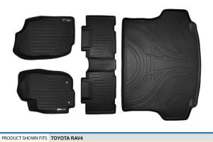 Maxliner USA - MAXLINER Custom Fit Floor Mats and Cargo Liner Set Black for 2013-2018 Toyota RAV4 (No Electric or Hybrid Models) - Image 6