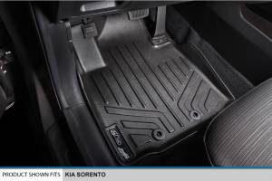 Maxliner USA - MAXLINER Custom Fit Floor Mats 2 Row Liner Set Black for 2014-2015 Kia Sorento - All Models - Image 2