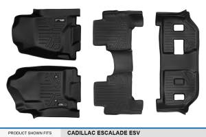 Maxliner USA - MAXLINER Custom Fit Floor Mats 3 Row Liner Set Black for 2015-2019 Cadillac Escalade ESV - Image 6