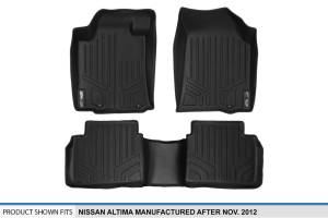 Maxliner USA - MAXLINER Custom Fit Floor Mats 2 Row Liner Set Black for 2013-2018 Nissan Altima Sedan (Manufactured After Nov. 2012) - Image 5