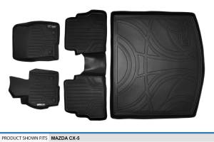 Maxliner USA - MAXLINER Custom Fit Floor Mats and Cargo Liner Set Black for 2013-2016 Mazda CX-5 - All Models - Image 6