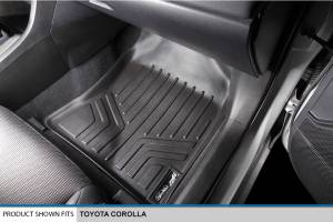 Maxliner USA - MAXLINER Floor Mats 1st Row Liner Set Black for 2014-2019 Toyota Corolla Automatic Transmission (No iM Hatchback Models) - Image 3