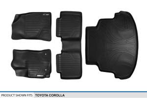 Maxliner USA - MAXLINER Floor Mats and Cargo Liner Set Black for 2014-2019 Toyota Corolla Automatic Transmission (No iM Hatchback Models) - Image 6