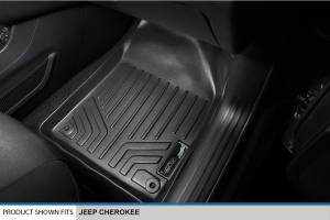 Maxliner USA - MAXLINER Custom Fit Floor Mats 1st Row Liner Set Black for 2014-2019 Jeep Cherokee - All Models - Image 3
