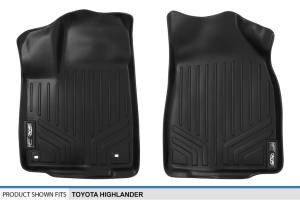 Maxliner USA - MAXLINER Custom Fit Floor Mats 1st Row Liner Set Black for 2014-2019 Toyota Highlander - All Models - Image 4