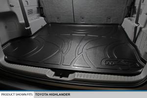 Maxliner USA - MAXLINER Floor Mats 3 Rows and Cargo Liner Behind 2nd Row Set Black for 2014-2019 Toyota Highlander with 2nd Row Bench Seat - Image 6