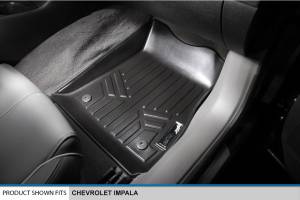 Maxliner USA - MAXLINER Custom Fit Floor Mats 1st Row Liner Set Black for 2014-2019 Chevrolet Impala - Image 3