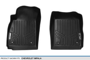 Maxliner USA - MAXLINER Custom Fit Floor Mats 1st Row Liner Set Black for 2014-2019 Chevrolet Impala - Image 4