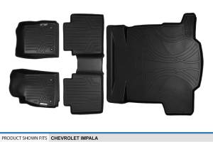 Maxliner USA - MAXLINER Custom Fit Floor Mats and Cargo Liner Set Black for 2014-2019 Chevrolet Impala - Image 6