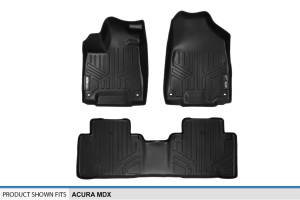 Maxliner USA - MAXLINER Custom Fit Floor Mats 2 Row Liner Set Black for 2014-2019 Acura MDX (No Hybrid Models) - Image 5