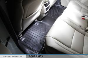 Maxliner USA - MAXLINER Custom Fit Floor Mats 3 Row Liner Set Black for 2014-2019 Acura MDX with 2nd Row Bench Seat (No Hybrid Models) - Image 4