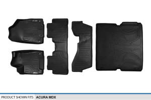 Maxliner USA - MAXLINER Floor Mats and Cargo Liner Behind 2nd Row Set Black for 2014-2019 Acura MDX with 2nd Row Bench Seat (No Hybrid) - Image 7