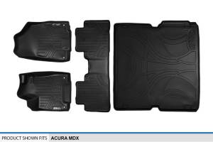 Maxliner USA - MAXLINER Custom Fit Floor Mats and Cargo Liner Behind 2nd Row Set Black for 2014-2019 Acura MDX (No Hybrid Models) - Image 6