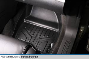 Maxliner USA - MAXLINER Custom Fit Floor Mats 1st Row Liner Set Black for 2015-2016 Ford Explorer - Image 3