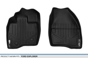 Maxliner USA - MAXLINER Custom Fit Floor Mats 1st Row Liner Set Black for 2015-2016 Ford Explorer - Image 4