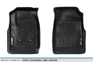 Maxliner USA - MAXLINER Custom Fit Floor Mats 1st Row Liner Set Black for 2015-2019 Chevy Colorado / GMC Canyon - All Models - Image 4