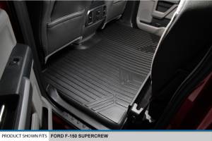 Maxliner USA - MAXLINER Custom Fit Floor Mats 2 Row Liner Set Black for 2015-2019 Ford F-150 SuperCrew Cab with 1st Row Bucket Seats - Image 4