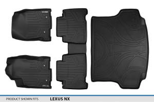 Maxliner USA - MAXLINER Custom Fit Floor Mats and Cargo Liner Set Black for 2015-2019 Lexus NX200t / NX300 / NX300h - Image 6