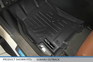 Maxliner USA - MAXLINER Custom Fit Floor Mats 1st Row Liner Set Black for 2015-2019 Subaru Outback / Legacy - Image 2