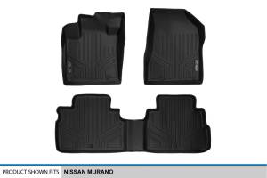 Maxliner USA - MAXLINER Custom Fit Floor Mats 2 Row Liner Set Black for 2015-2017 Nissan Murano - Image 5